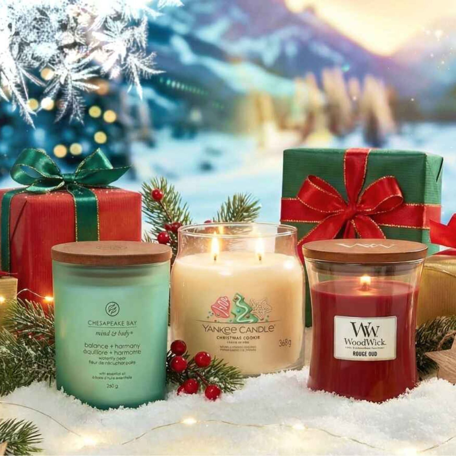 Декабрьские новинки ароматов: Yankee Candle, WoodWick и Chesapeake Bay Candle